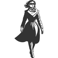 Ignored Genius Vintage Illustration Vector