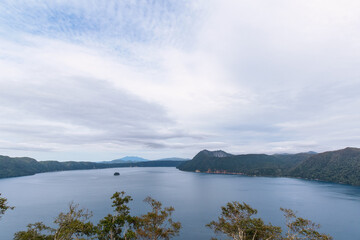 北海道　摩周湖　第一展望台より　カムイテラス