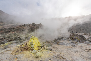 北海道　硫黄山