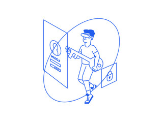 Metaverse NFT Blockchain Multiverse Virtual Games Shopping Reality Augmented Reality Artificial Intelligence 360 glasses  Illustration