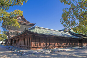 日本三大八幡・筥崎宮の回廊