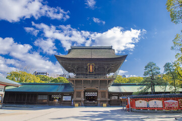 日本三大八幡・筥崎宮の楼門