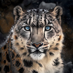 Snow Leopard. Generative AI