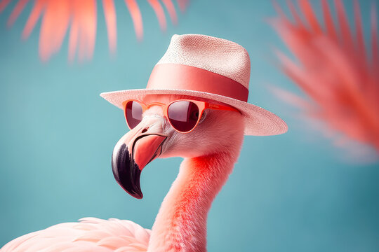 Flamingo With Sunglasses Images – Browse 10,456 Stock Photos, Vectors, and  Video | Adobe Stock
