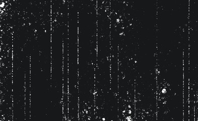 Dark Messy Dust Overlay Distress Background. Easy To Create Abstract Dotted, Scratched, Vintage Effect With Noise And Grain