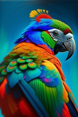 parrot of paradise