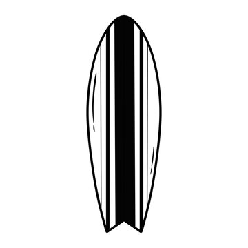 recommend clip art: Surfboad Black doodle.