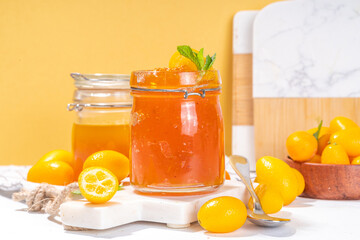 Kumquat jam marmalade