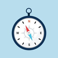 Compass simple vector illustration 