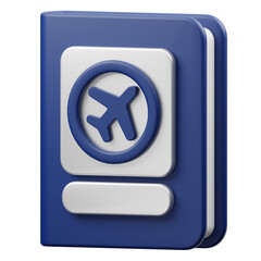 Passport 3D Icon