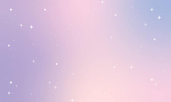 ファンシーなキラキラフレーム・背景素材