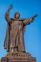 Ferrara, Italien - Denkmal von Girolamo Savonarola