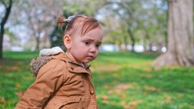 Little girl having a questionable look and expression on her face looking confused