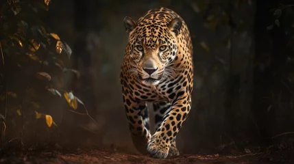 Foto op Plexiglas Incredible Jaguar in Natural Habitat AI Generated © ArquitecAi