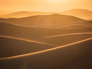 sand dunes in the desert