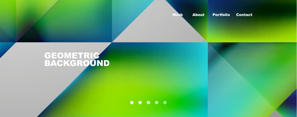 Fototapeta premium Dynamic lines, triangles, rectangles geometric abstract background. Vector Illustration For Wallpaper, Banner, Background, Card, Book Illustration, landing page