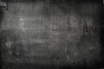 Fototapeta premium Dust scratches overlay. Old film effect. Dark aged texture with smeared faded stains pattern. Distressed grunge chalkboard design