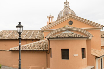 HISTORICAL MONUMENTS BUILDINGS OF ROME ITALY