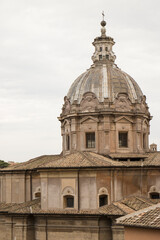 Fototapeta na wymiar ROMAN CHURCH IN GOTHIC STYLE