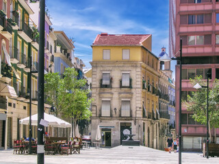 Street in Alicante, Spain