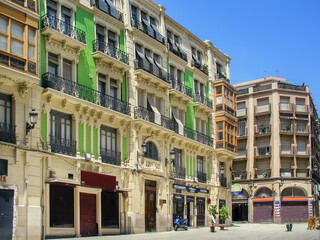 Street in Alicante, Spain