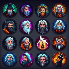 fantasy wizard magician avatar ai generated