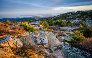 Cadillac Mountain at Acadia National Park