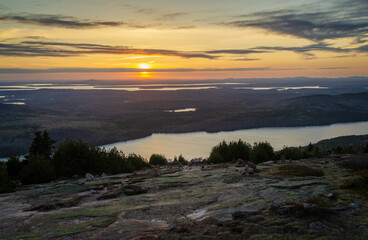 Cadillac Mountain at Acadia National Park