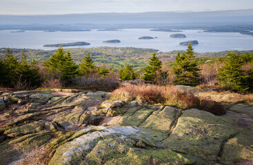 Cadillac Mountain at Acadia National Park