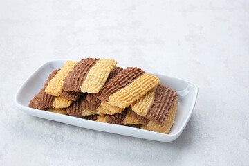 Kue Semprit, popular during Eid Al Fitr in Indonesia
