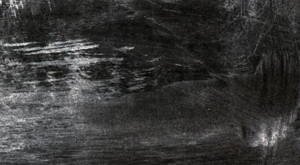 Obraz premium Empty school chalk board on a wooden table. Empty space to enter text or insert graphics. Concept in education or business.