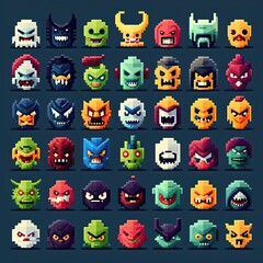 creature monster character avatar ai generated