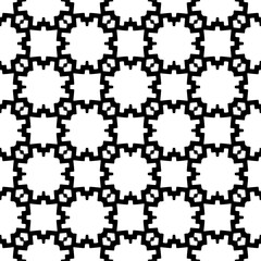 Seamless repeating pattern.  Black and white pattern for web page, textures, card, poster, fabric, textile.