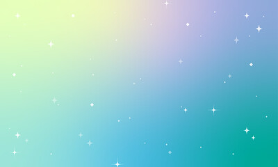 ファンシーなキラキラフレーム・背景素材