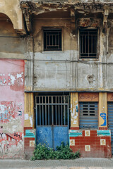 Beirut, Lebanon — 24.04.2023: Old houses in the Achrafieh district in Beirut