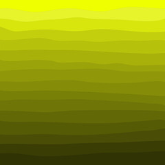 Vector of gradient of yellow for background. 
