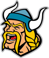 shouting viking
