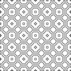 Seamless repeating pattern.  Black and white pattern for web page, textures, card, poster, fabric, textile.