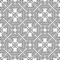 
Repeating patterns of lines.  Black and white pattern for web page, textures, card, poster, fabric, textile.