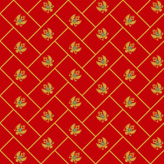 montenegro pattern. motif background. vector illustration