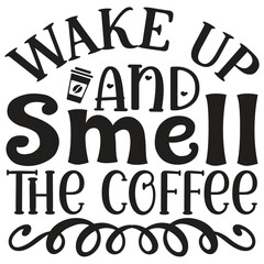 Coffee SVG T shirt Design Template