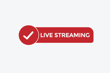 live streaming vectors.sign label bubble speech live streaming
