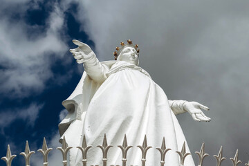The Shrine of Our Lady of Lebanon (also known as Our Lady of Harissa), a Marian shrine and a pilgrimage site in the village of Harissa in Lebanon.