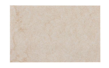 isolated photo of blank brown paper