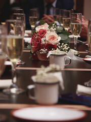 adornos de mesa para reunion de familia