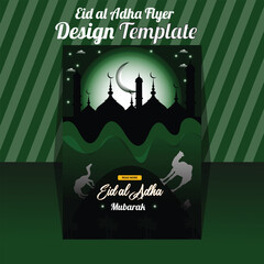 eid ul adha flyer design template