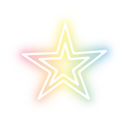 Set of Star neon