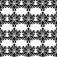 geometric cool abstract floral pattern