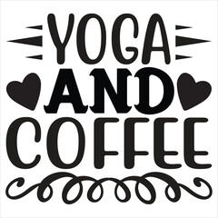 Coffee SVG T shirt Design Template