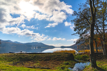 ある日の木崎湖